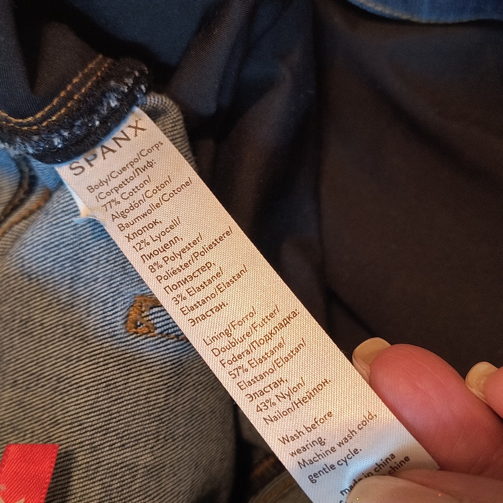 Spanx Distressed Jeans - Picture 5 of 8